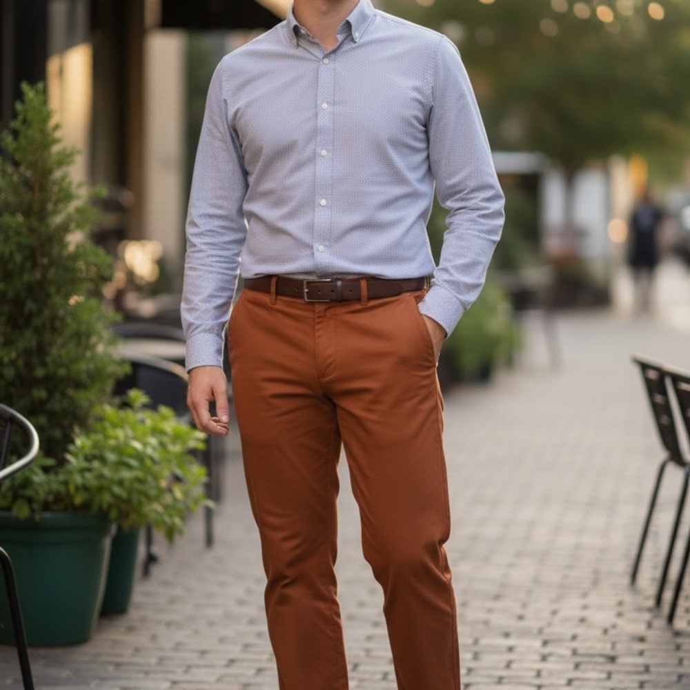 Banana Republic Men's Rust Chinos